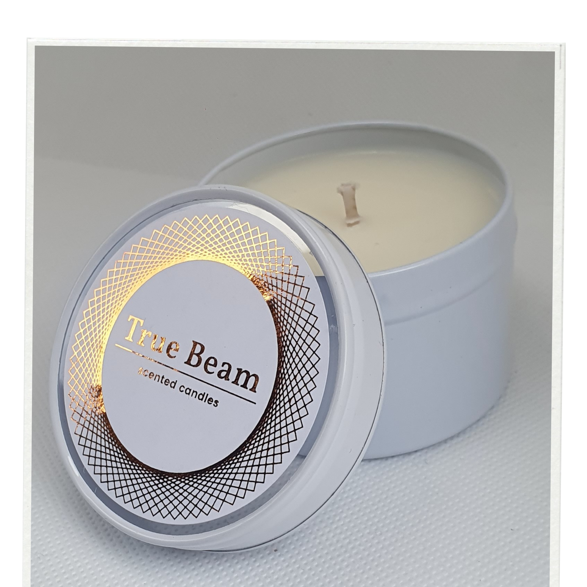 Scented Soy Wax Candle Travel Tins