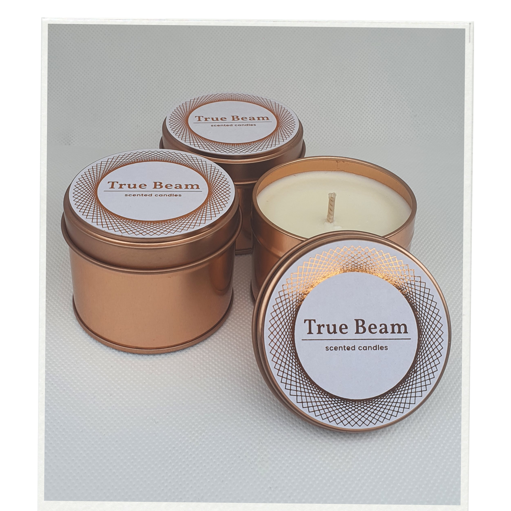 Scented Soy Wax Candle Travel Tins